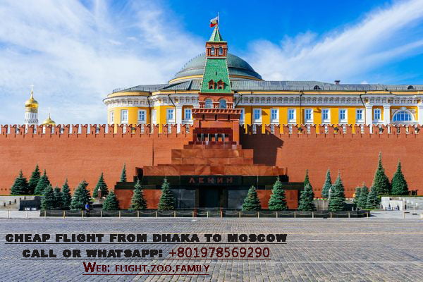 Cheap Flight Dhaka To Moscow