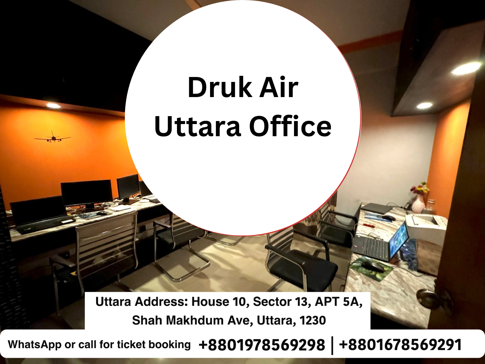 Druk Air Uttara Office, Bangladesh